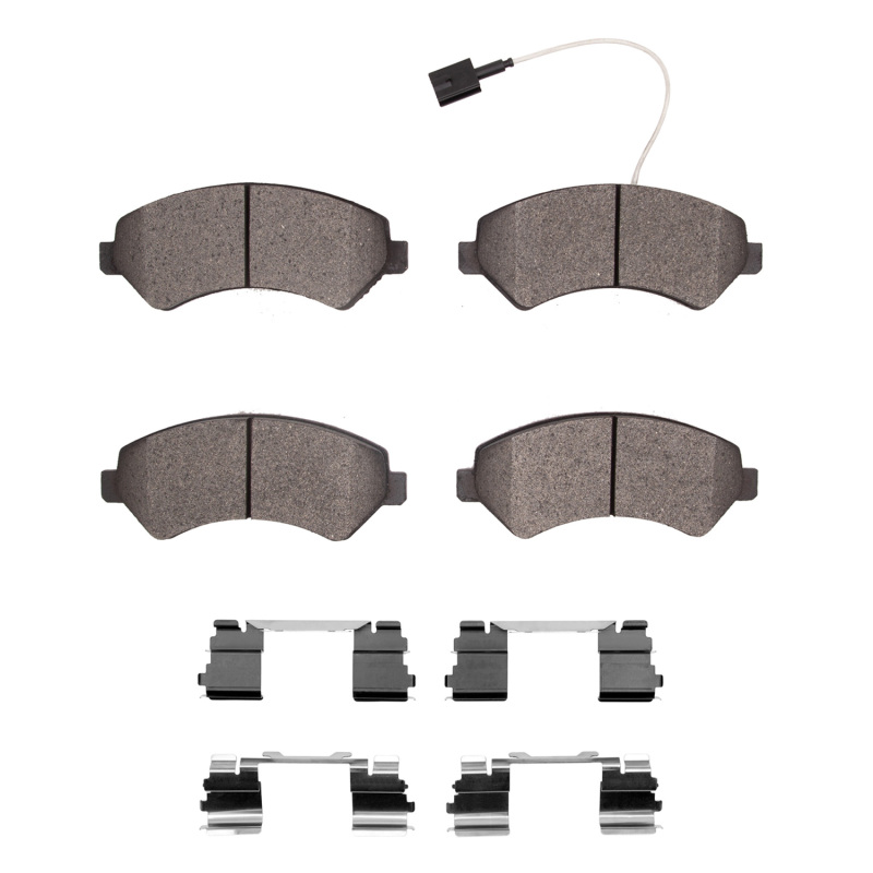 Ram Promaster 1500 Brake Pads - Front - R1 Concepts - Semi Met - `14-`22